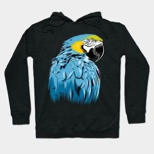 Blue macaw Hoodie